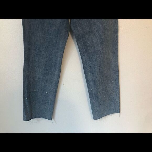 NWT SIMPLE SOCIETY Super High Rise Straight Buttonfly Jeans Size 7/28 - Picture 7 of 15